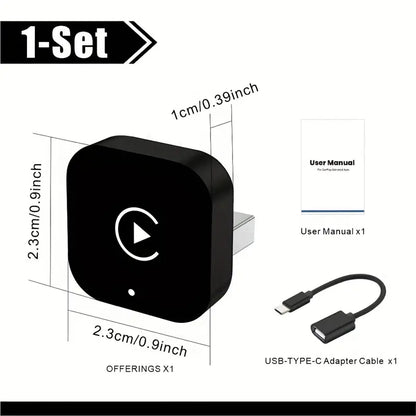 Wireless Apple CarPlay / Android Auto Adapter