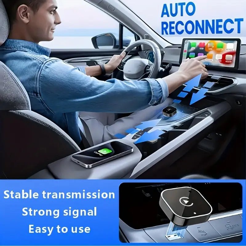 Wireless Apple CarPlay / Android Auto Adapter